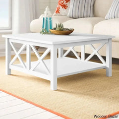 Rossitano Solid Wood Coffee And Center Table