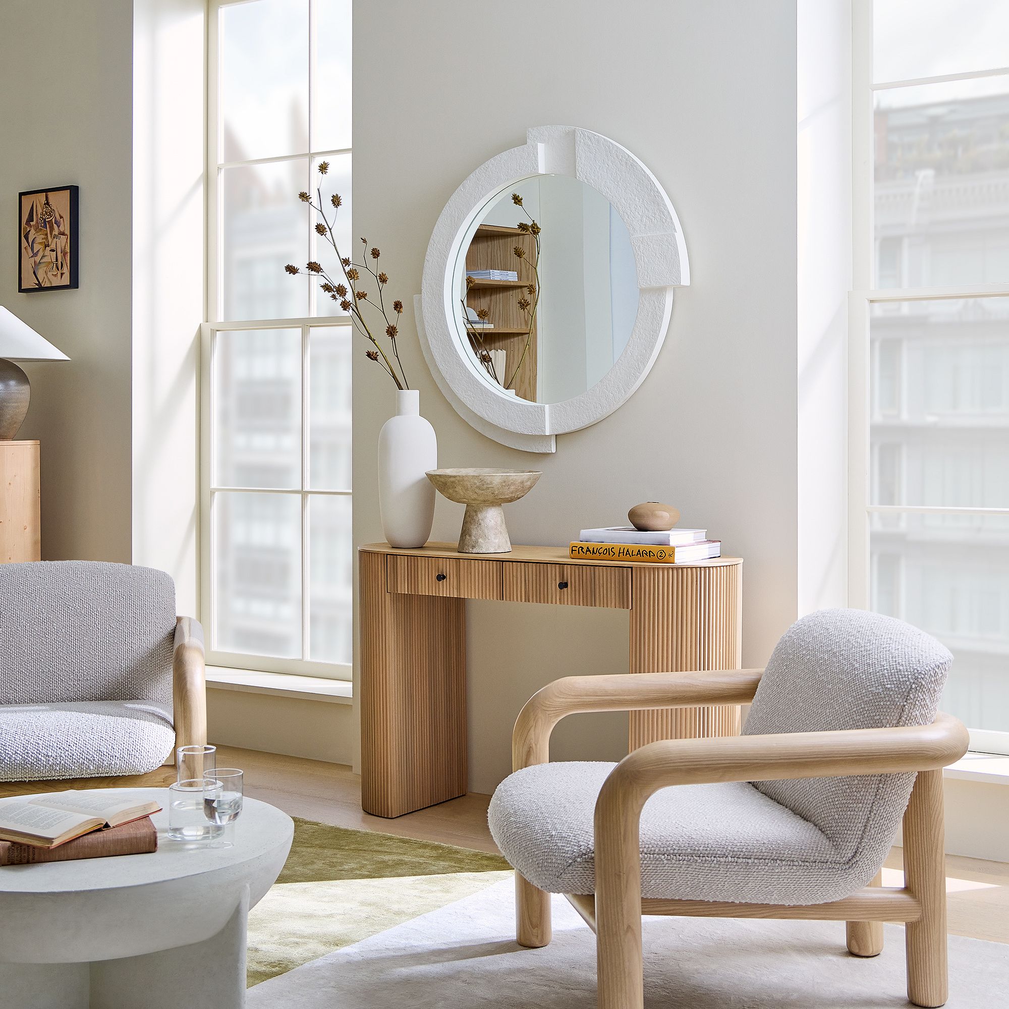 Auin Wifkart Upholstered Chair - Wooden bazar