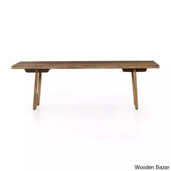 Rustic Elegance And Lasting Quality In Wooden Dining Table