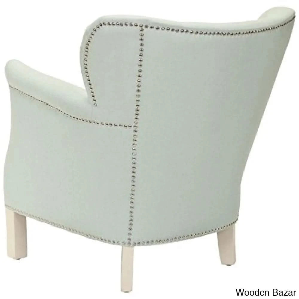 Safavieh Mercer Collection Connie Robins Egg Blue Club Chair