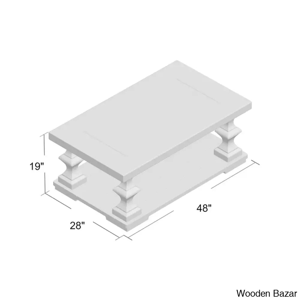 Saraloun Coffee And Center Table