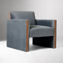 Rebbi Club Chair - Wooden bazar