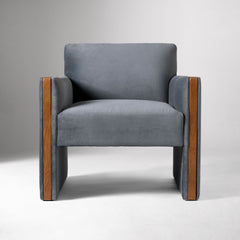 Rebbi Club Chair - Wooden bazar
