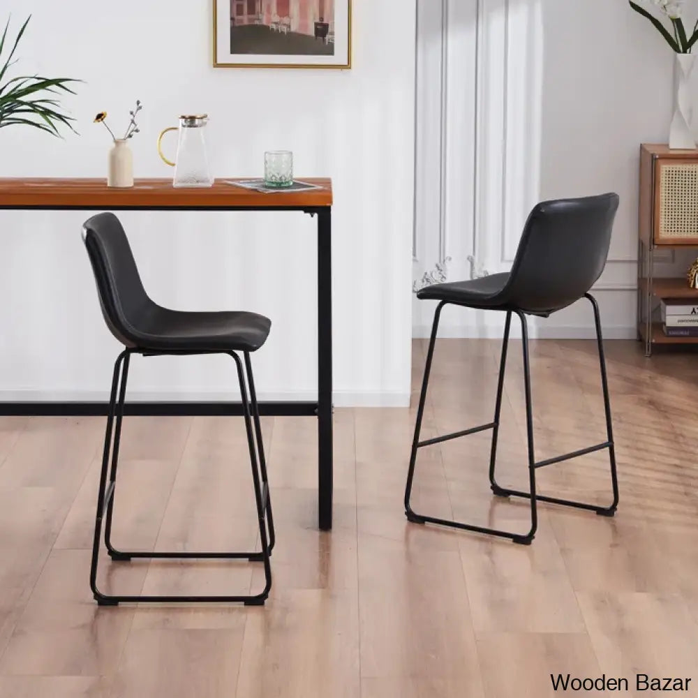 Schero Dining Chairs Counter Stool & Bar Stools (Set Of 2)