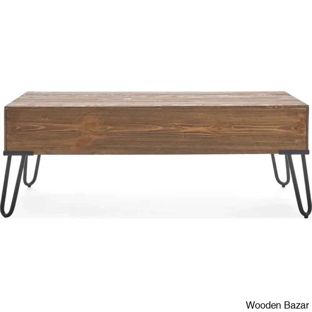 Sertas Bryant Rectangle Coffee And Center Table With Storage