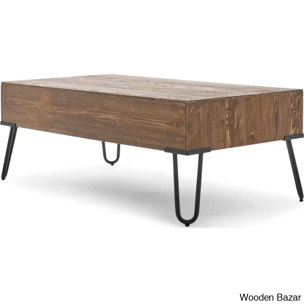 Sertas Bryant Rectangle Coffee And Center Table With Storage