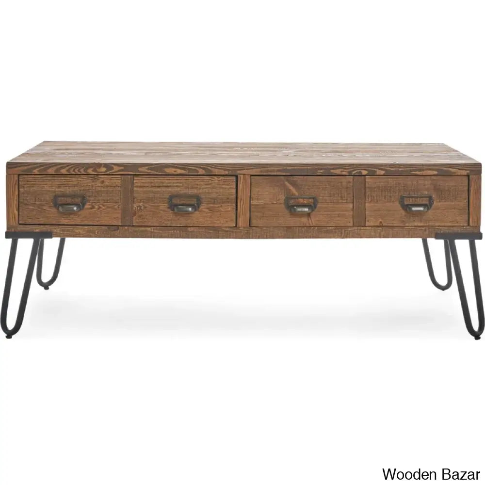 Sertas Bryant Rectangle Coffee And Center Table With Storage