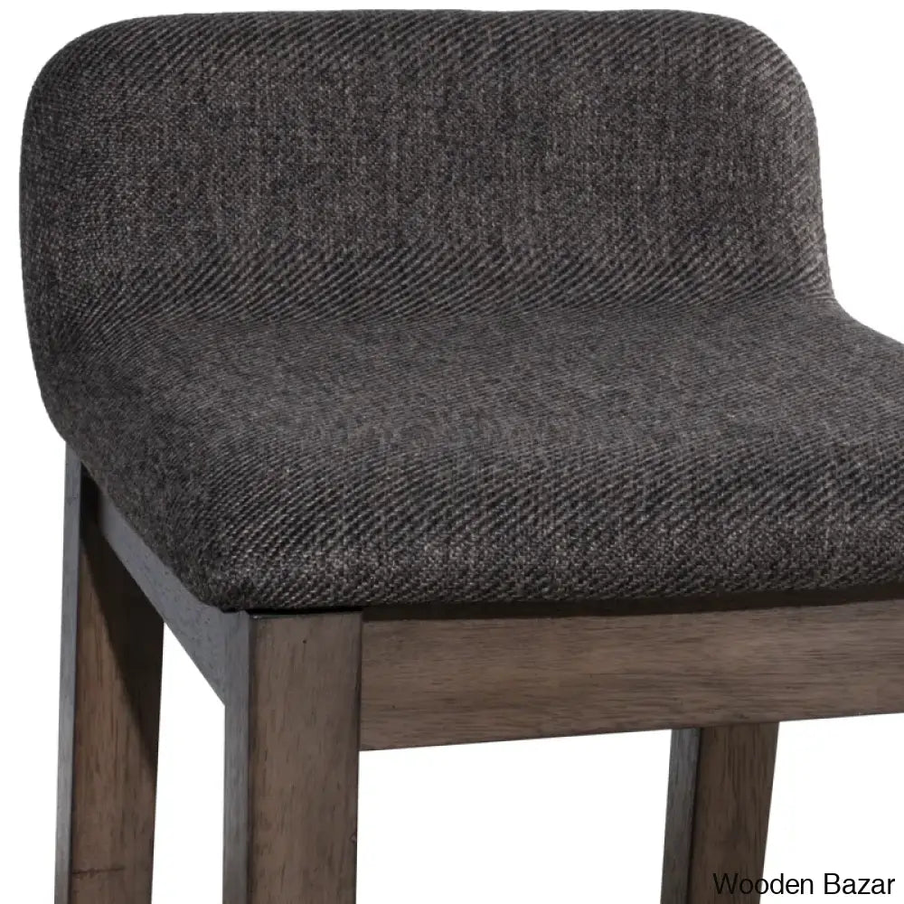 Sherlocko Swivel Upholstered Counter And Bar Stool