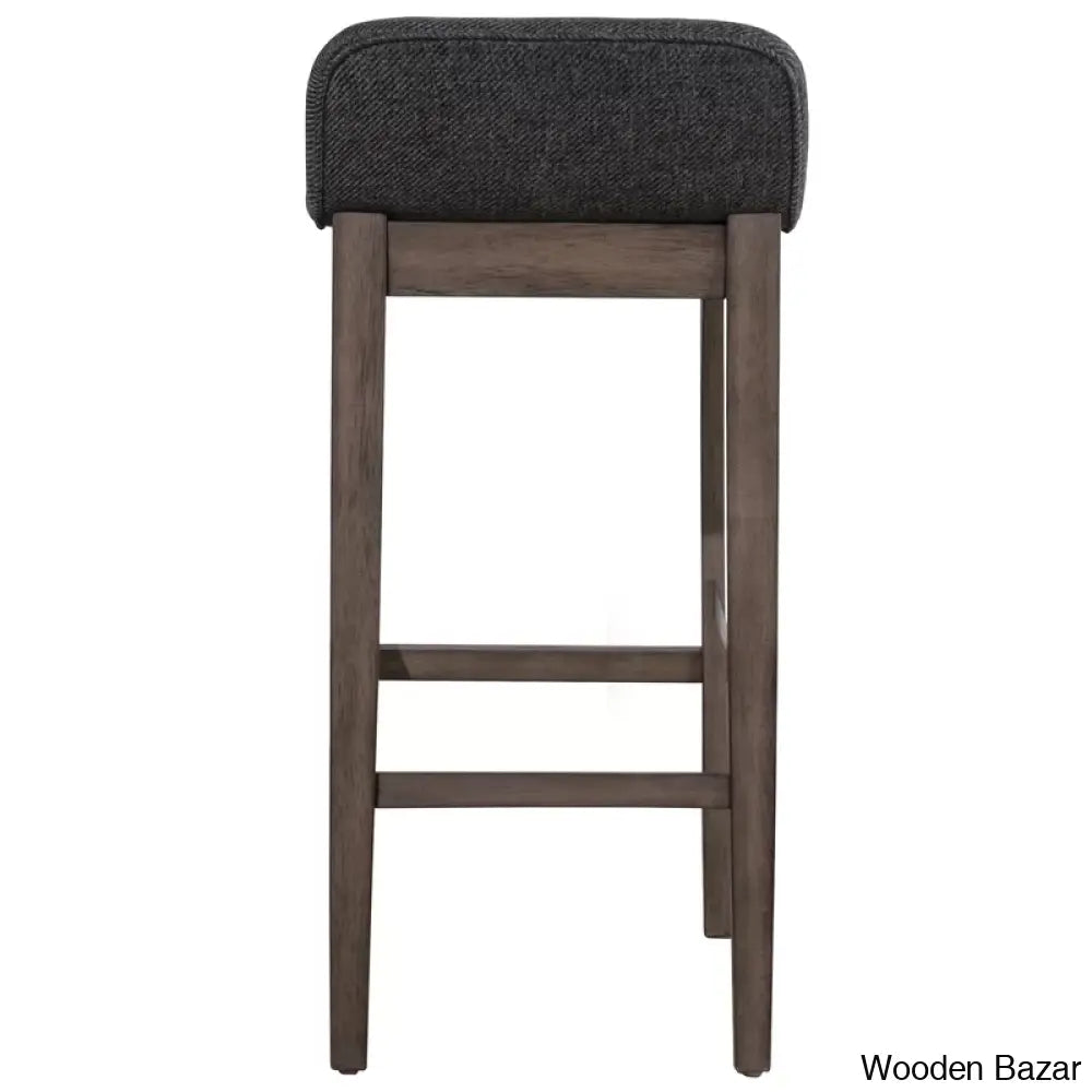 Sherlocko Swivel Upholstered Counter And Bar Stool