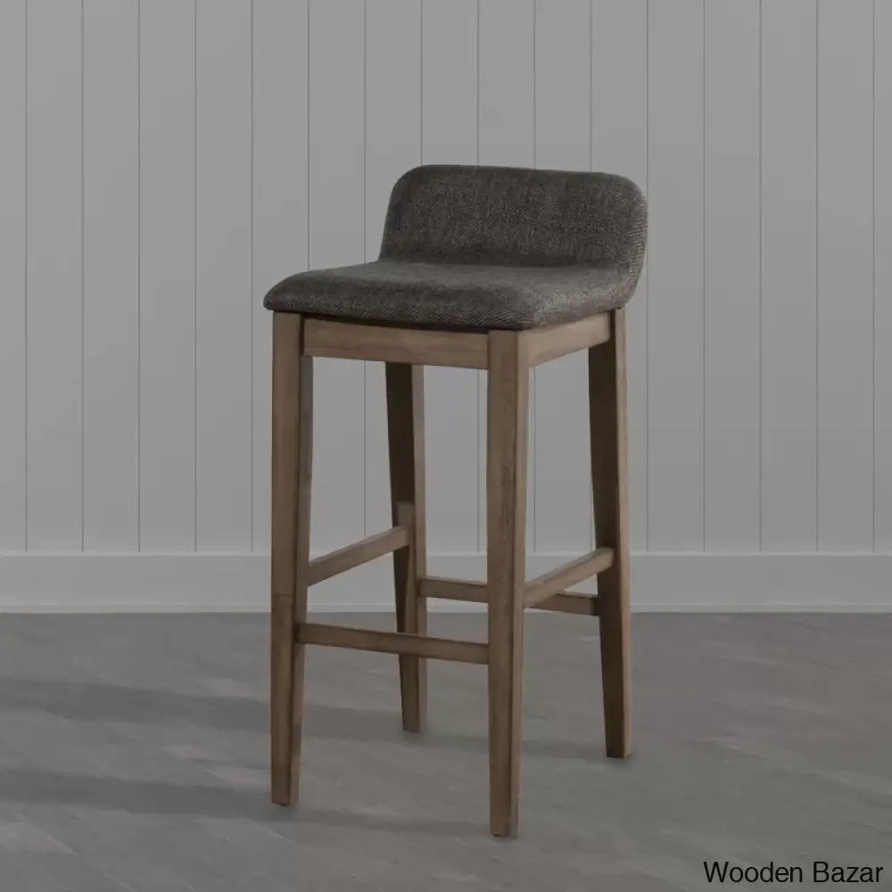 Sherlocko Swivel Upholstered Counter And Bar Stool