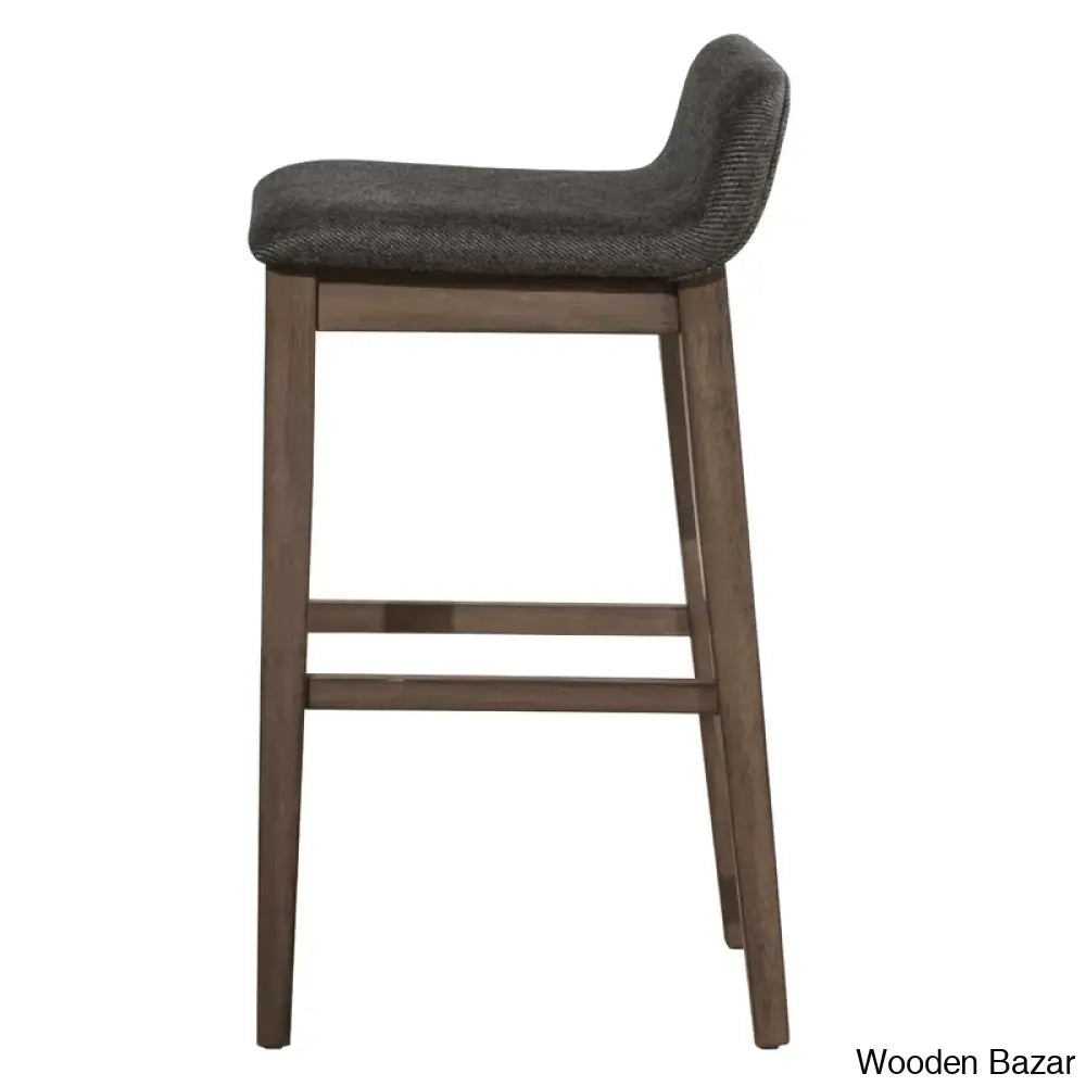 Sherlocko Swivel Upholstered Counter And Bar Stool