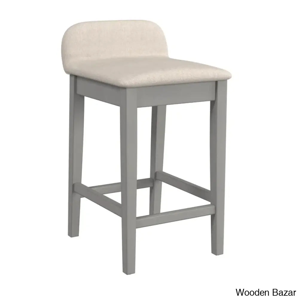 Sherlocko Swivel Upholstered Counter And Bar Stool