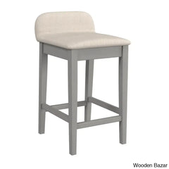 Sherlocko Swivel Upholstered Counter And Bar Stool