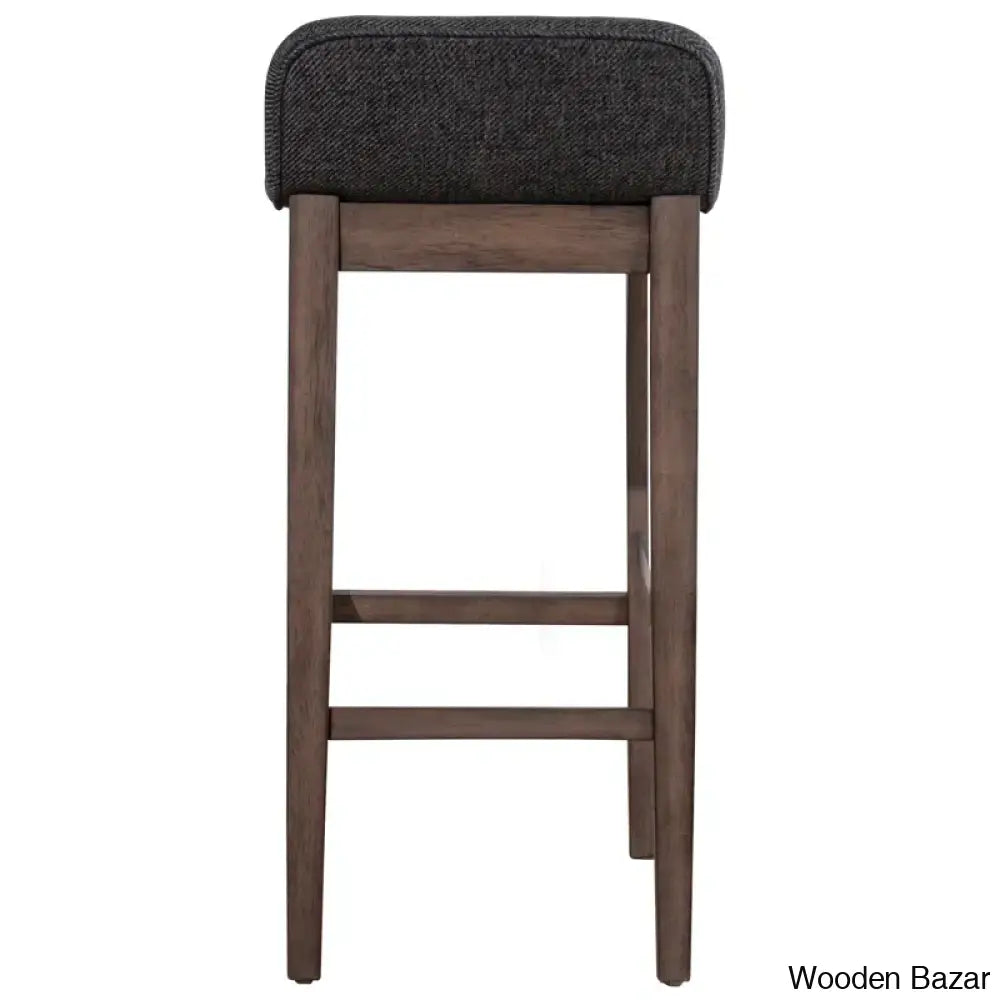 Sherlocko Swivel Upholstered Counter And Bar Stool