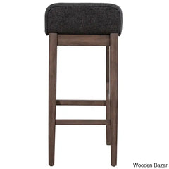Sherlocko Swivel Upholstered Counter And Bar Stool