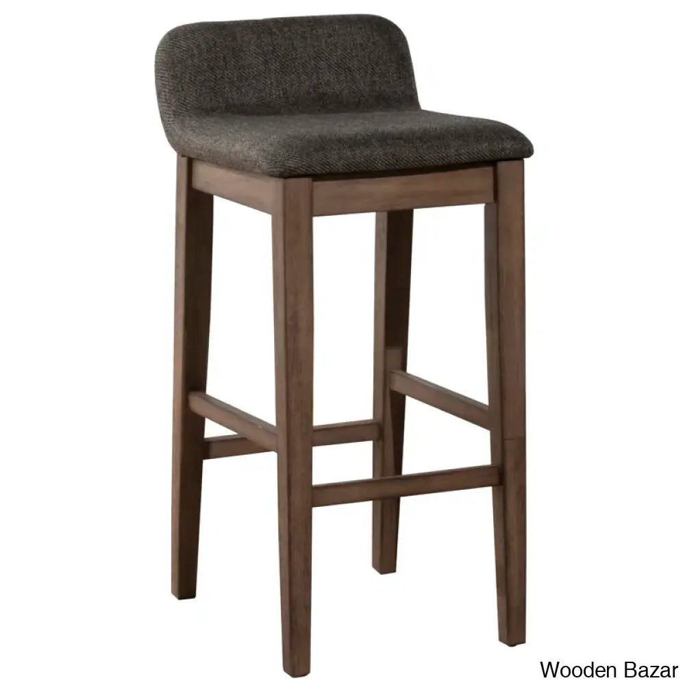 Sherlocko Swivel Upholstered Counter And Bar Stool