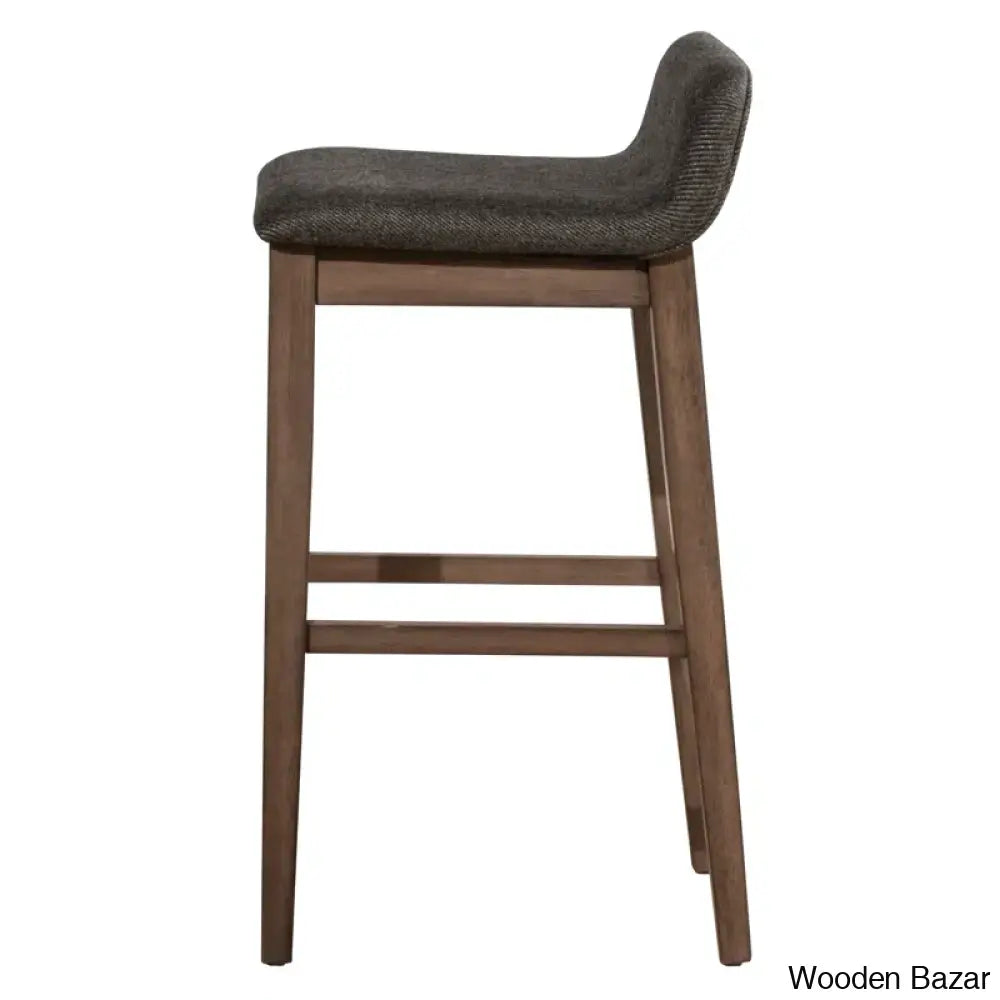 Sherlocko Swivel Upholstered Counter And Bar Stool