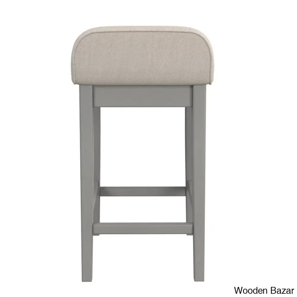 Sherlocko Swivel Upholstered Counter And Bar Stool