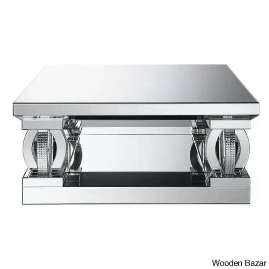 Sherrardo Glass Top Coffee And Center Table
