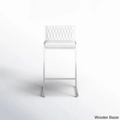 Shumperto Brushed Stainless Steel Stackable Counter Bar Stool