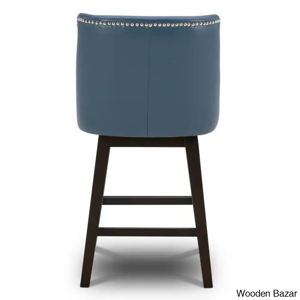 Shurmaz Swivel Upholstered 26’’ Counter And Bar Stool