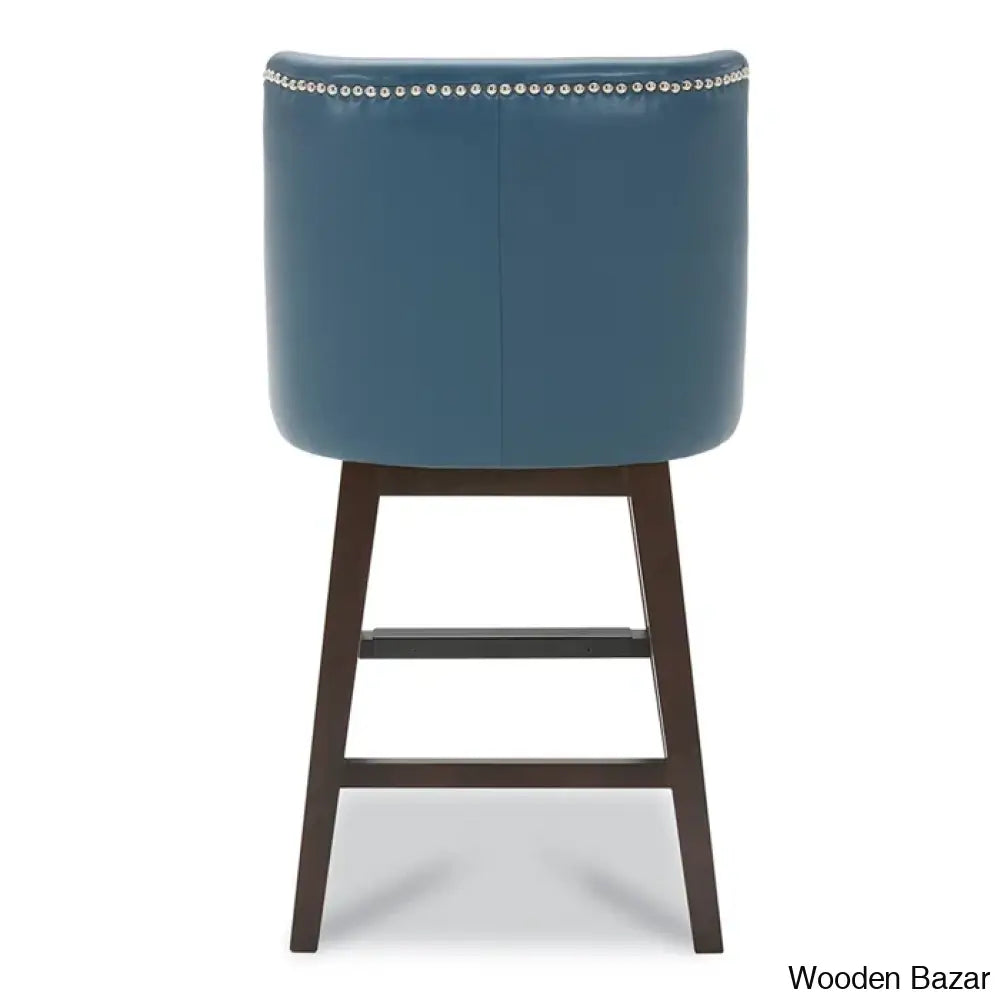 Shurmaz Swivel Upholstered 26’’ Counter And Bar Stool