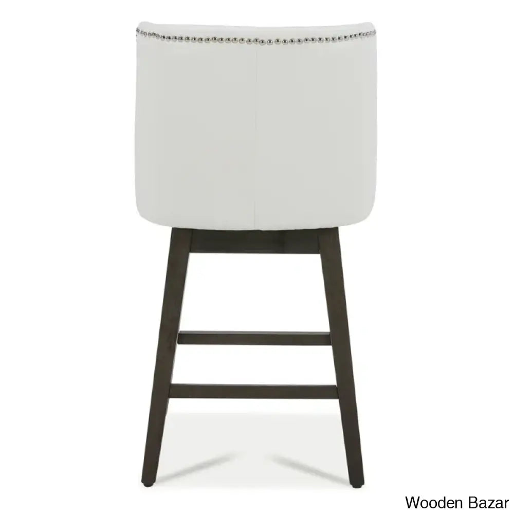 Shurmaz Swivel Upholstered 26’’ Counter And Bar Stool