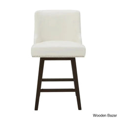 Shurmaz Swivel Upholstered 26’’ Counter And Bar Stool