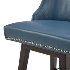 Shurmaz Swivel Upholstered 26’’ Counter And Bar Stool