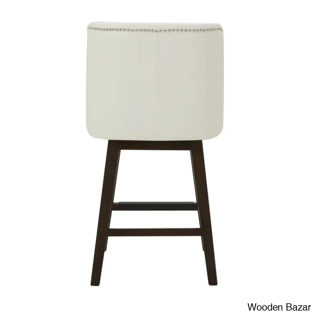 Shurmaz Swivel Upholstered 26’’ Counter And Bar Stool