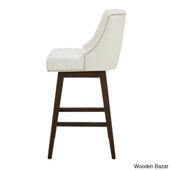 Shurmaz Swivel Upholstered 26’’ Counter And Bar Stool