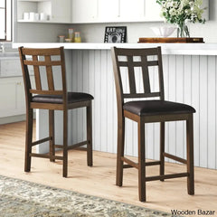 Shyanno Swivel Upholstered 24’’ Counter And Bar Stool (Set Of 2)