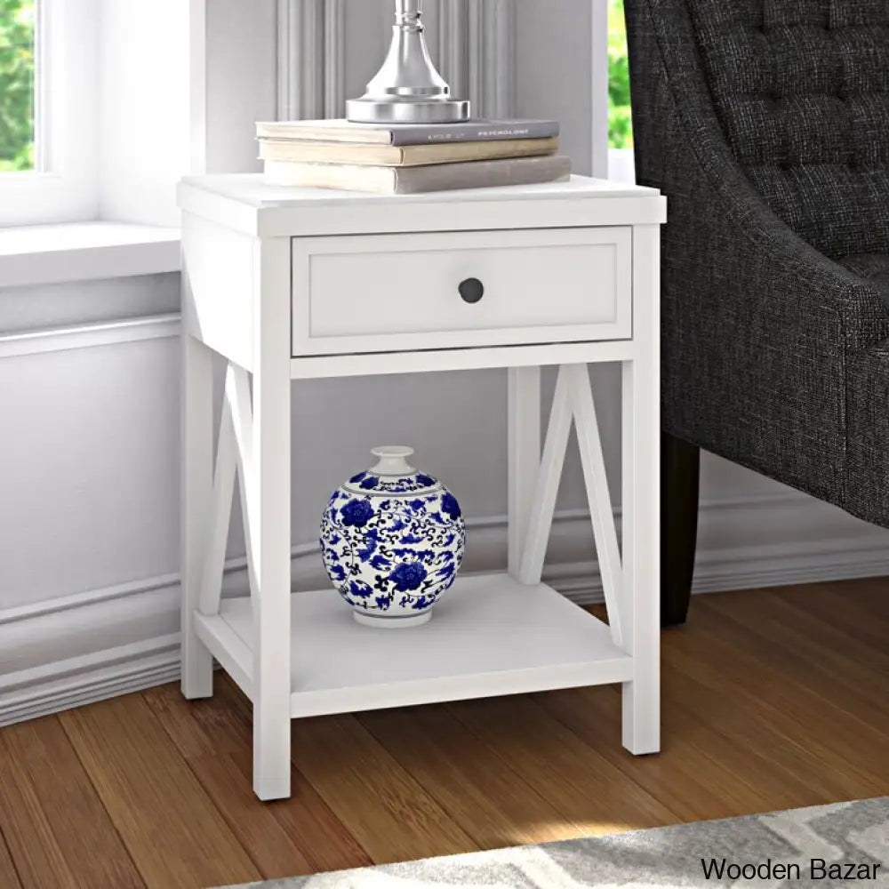 side table - Wooden Bazar