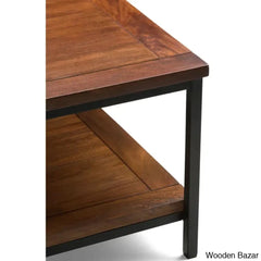 Skylern Solid Wood Top Coffee And Center Table
