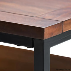 Skylern Solid Wood Top Coffee And Center Table