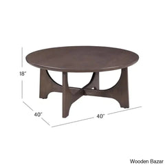 Sofiea Solid Wood Coffee And Center Table