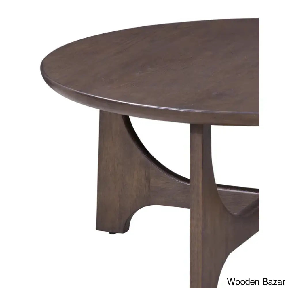 Sofiea Solid Wood Coffee And Center Table