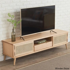 rattan tv unit - Wooden Bazar