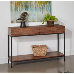 Wood Coffee Table End Tables - Console Table