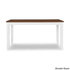 Sonny New 4 Seater Wooden Crafted Dining Table Set - Bazar