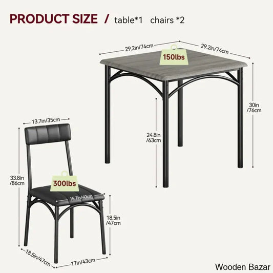 Sorrow New 2 Seater Dining Table Set For Modern Living