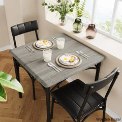 Sorrow New 2 Seater Dining Table Set For Modern Living Grey