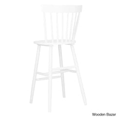 Staceey Swivel Solid Wood Counter And Bar Stool (Set Of 2)