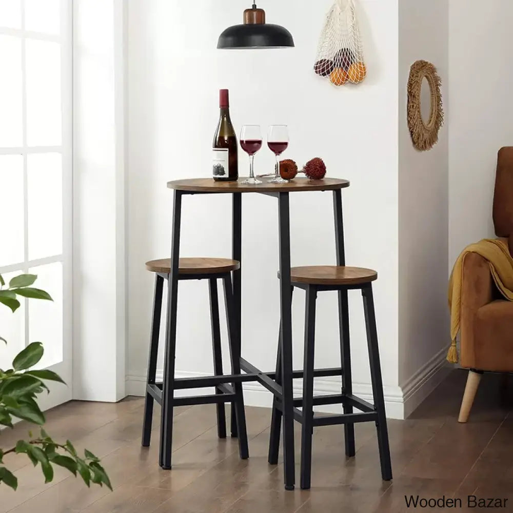 Stephengouldo Swivel 25.6’’ Counter And Bar Stool (Set Of 2)