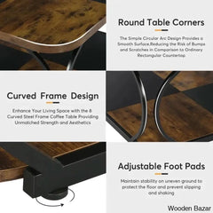 Stitc Coffee And Center Table