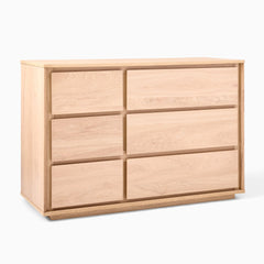 Iazter Story 6-Drawer Dresser - Wooden Bazar