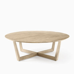 Jelly Round Coffee Table - Wooden Bazar
