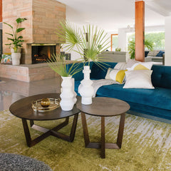 Jelly Round Coffee Table - Wooden Bazar