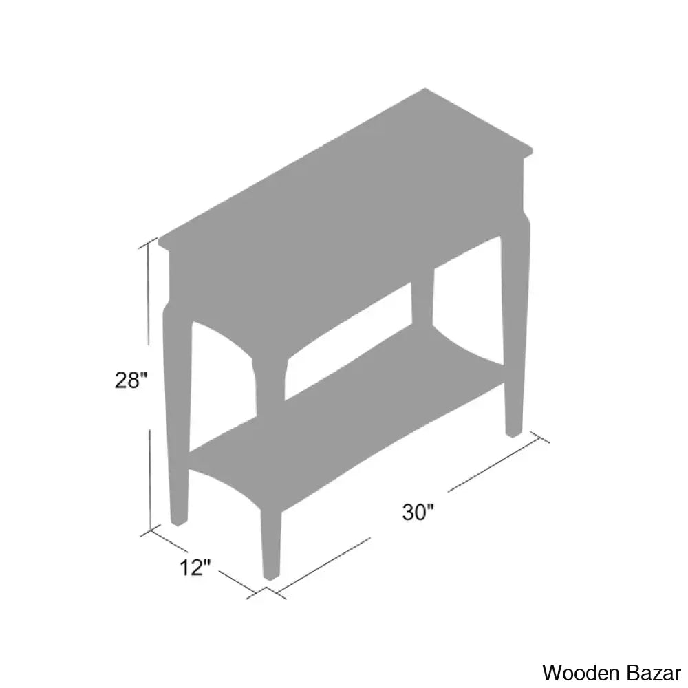 Brown Console Table -5