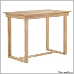 Talcott Modern 4 Seater Dining Table Set - Wooden Bazar